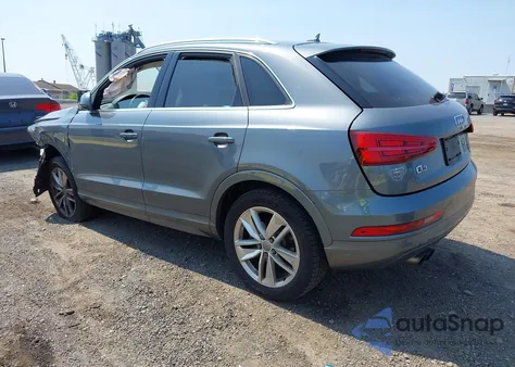 2016 Audi Q3 Premium Plus из США, поврежденный, VIN WA1EFCFS1GR016674